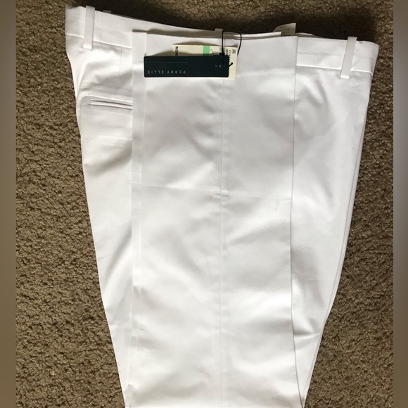 Perry Ellis Men Pant White Size 34/30 - Picture 7 of 10